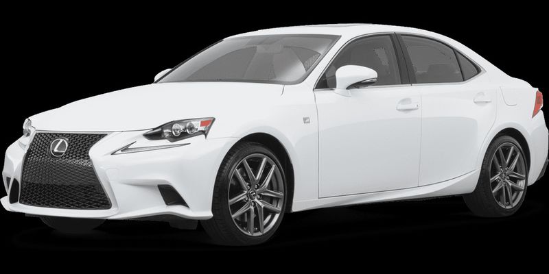 2016 Lexus IS — a typically priced live listing