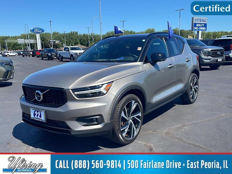 2022 Volvo XC40 — a typically priced live listing