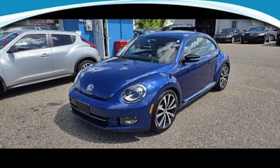2012 Volkswagen Beetle Black Turbo