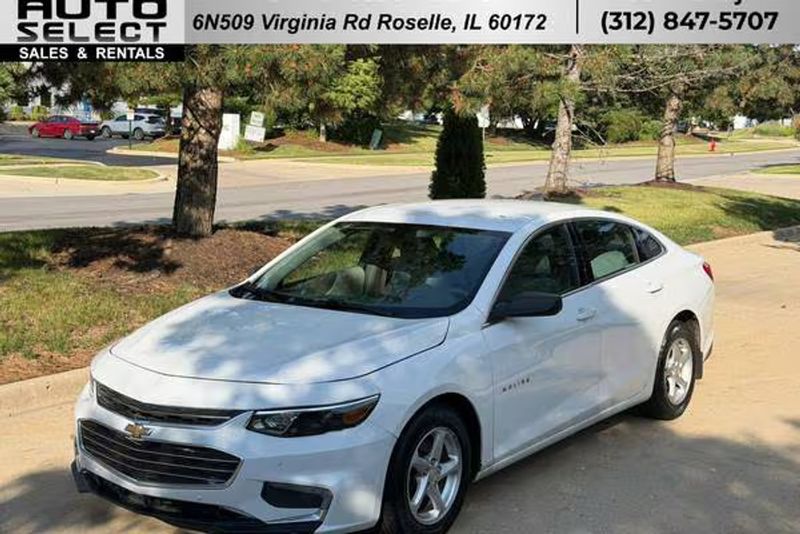 2016 Chevrolet Malibu — a typically priced live listing