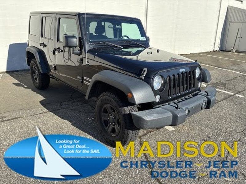 2018 Jeep Wrangler JK — a typically priced live listing