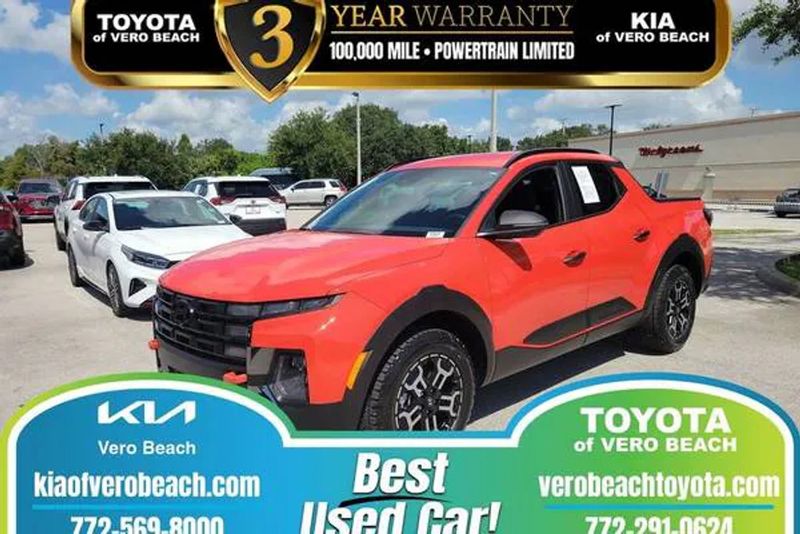 2025 Hyundai Santa Cruz — a typically priced live listing