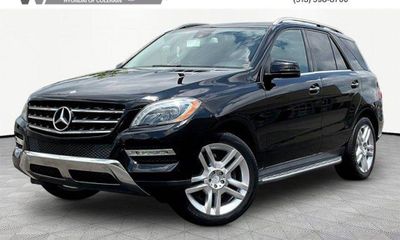 2014 Mercedes-Benz ML-Class ML350 4 Matic