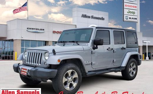 2016 Jeep Wrangler Sahara