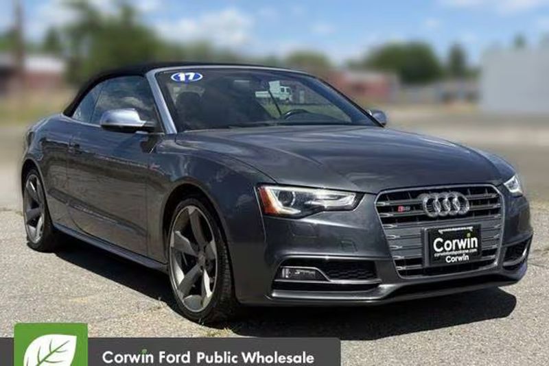2017 Audi S5 — a typically priced live listing