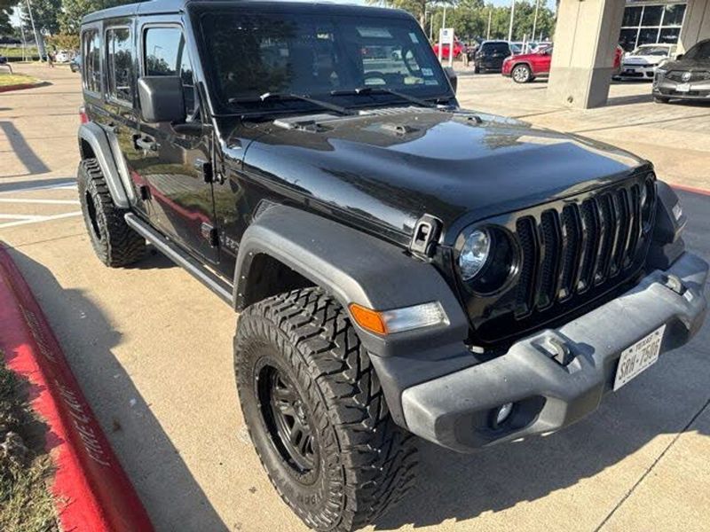 2023 Jeep Wrangler — a typically priced live listing