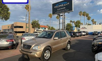 2002 Mercedes-Benz M-Class ML320