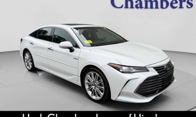 2021 Toyota Avalon Limited Clearance Back