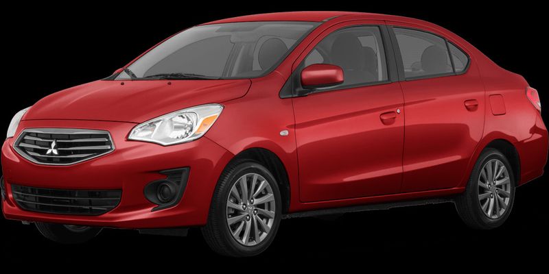 2020 Mitsubishi Mirage G4 — a typically priced live listing