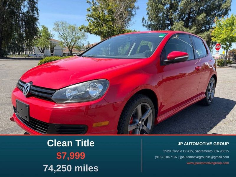 2012 Volkswagen GOLF — a typically priced live listing
