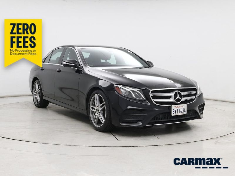 2018 Mercedes-Benz E-Class — a typically priced live listing