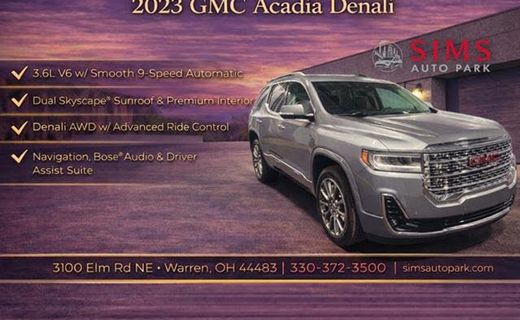 2023 GMC Acadia Denali