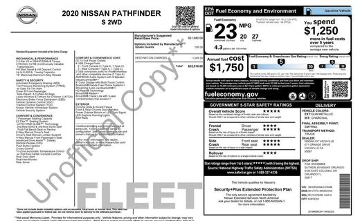 2020 Nissan Pathfinder S