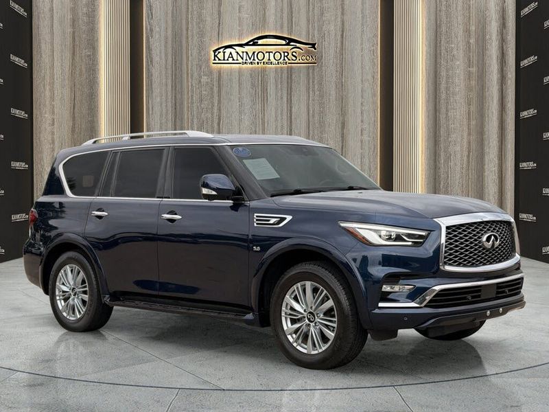 2019 Infiniti QX80 — a typically priced live listing