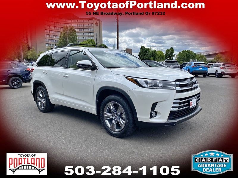 2018 Toyota Highlander — a typically priced live listing
