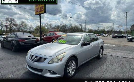 2012 Infiniti G37
