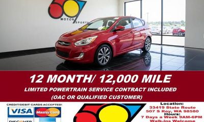 2015 Hyundai Accent GLS JSL TAX