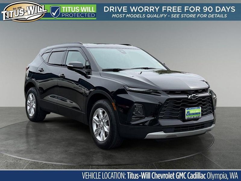 2022 Chevrolet Blazer — a typically priced live listing
