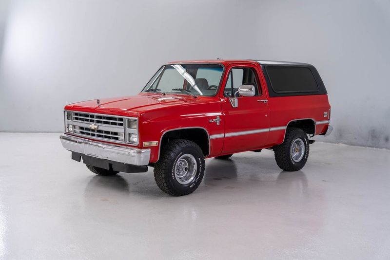 1987 Chevrolet Blazer — a typically priced live listing