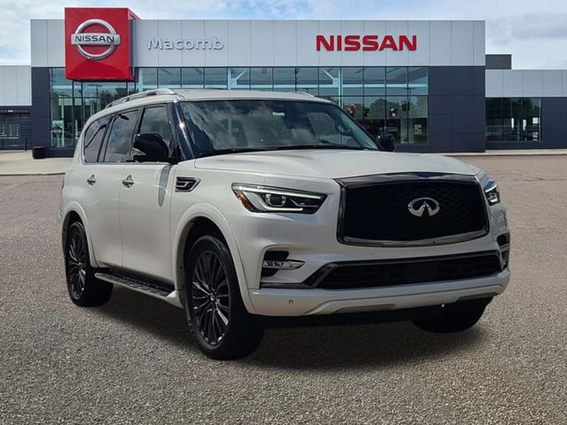 2023 Infiniti QX80 — a typically priced live listing
