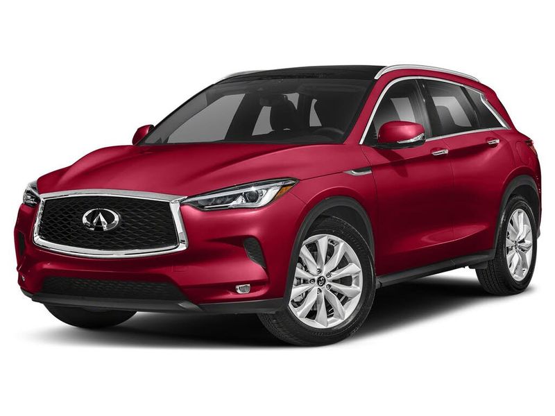 2022 Infiniti QX50 — a typically priced live listing