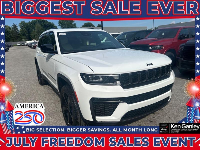 2026 Jeep Grand Cherokee L — a typically priced live listing