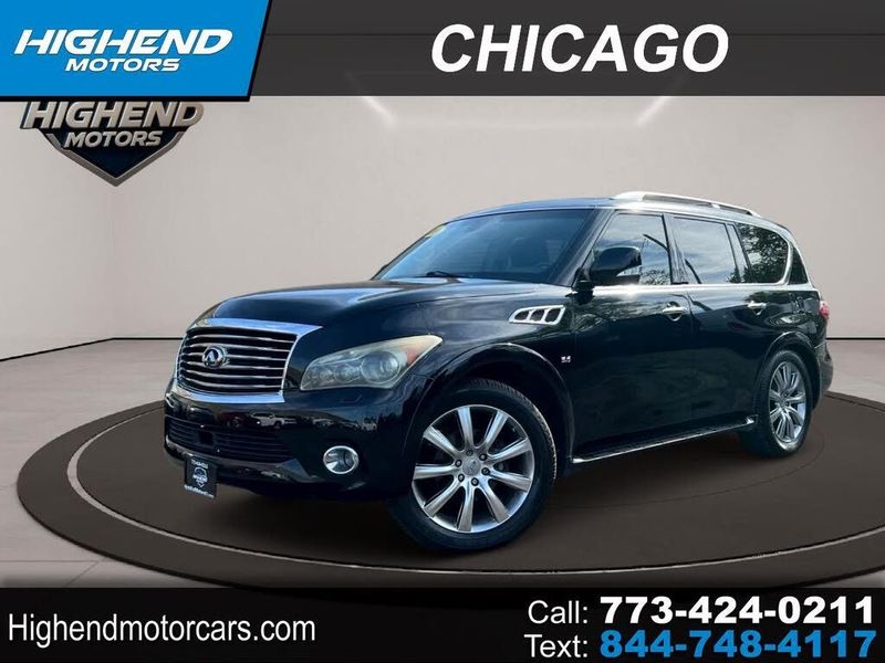2014 Infiniti QX80 — a typically priced live listing