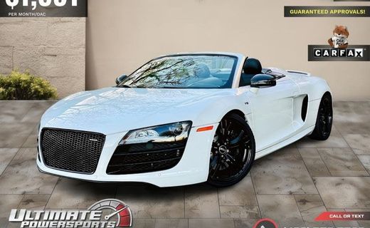 2011 Audi R8 52 Quattro Spyder