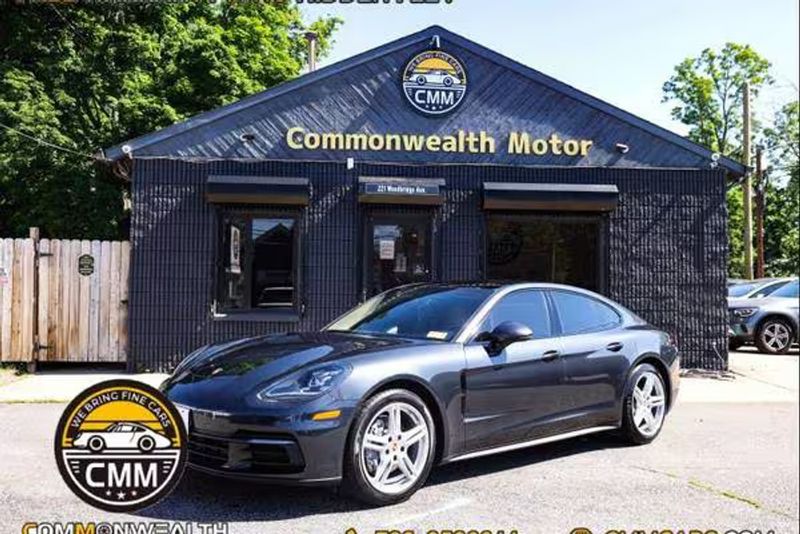 2017 Porsche Panamera — a typically priced live listing