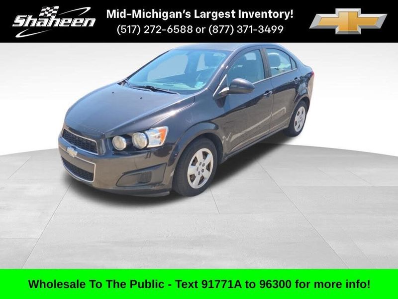 2014 Chevrolet Sonic — a typically priced live listing