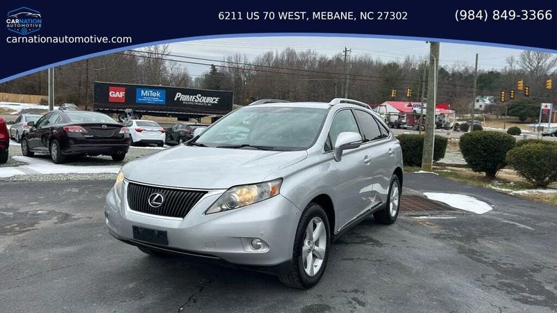 2012 Lexus RX — a typically priced live listing