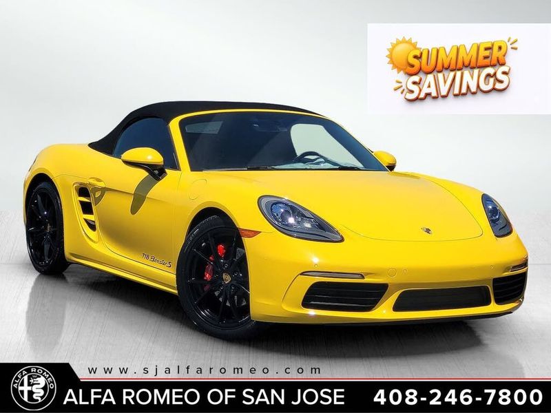 2017 Porsche 718 Boxster — a typically priced live listing