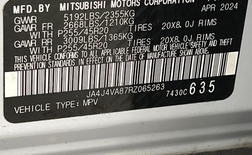 2024 Mitsubishi Outlander SE