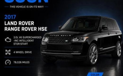 2017 Land Rover Range HSE