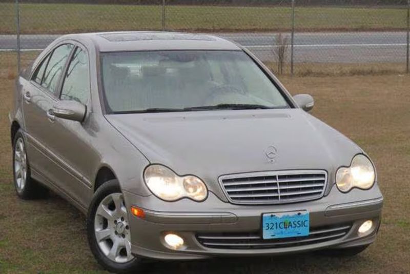 2005 Mercedes Benz C Class — a typically priced live listing