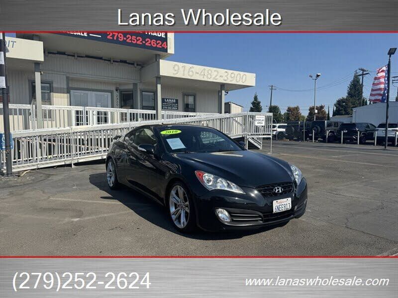 2010 Hyundai Genesis Coupe — a typically priced live listing