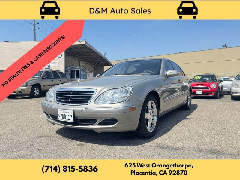 2005 Mercedes-Benz S-Class — a typically priced live listing