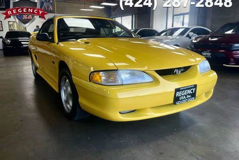 1998 Ford Mustang — a typically priced live listing
