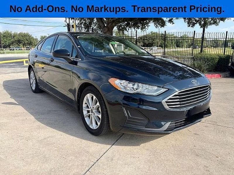 2020 Ford Fusion — a typically priced live listing