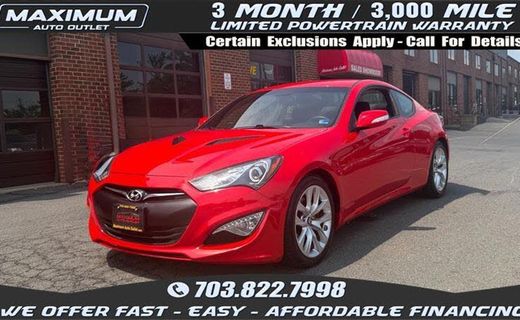 2015 Hyundai Genesis Coupe GL Middle LOW