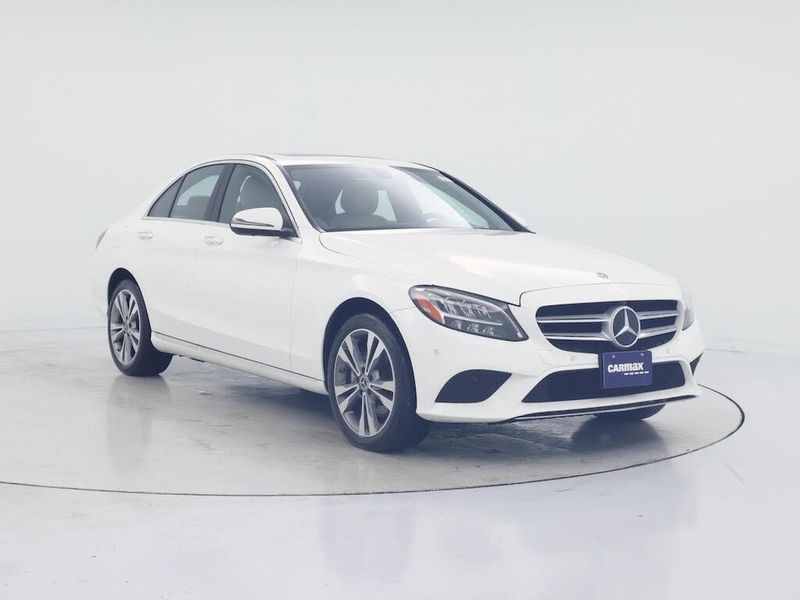 2021 Mercedes Benz C Class — a typically priced live listing