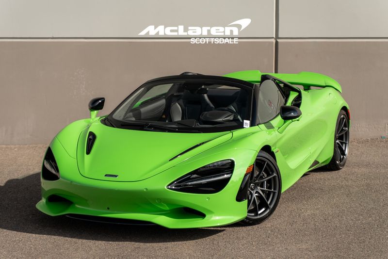 2025 Mclaren 750S — a typically priced live listing
