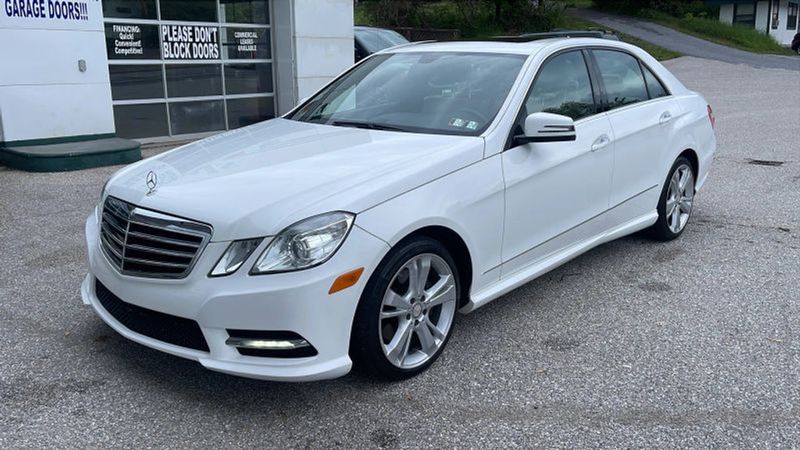 2013 Mercedes Benz E Class — a typically priced live listing