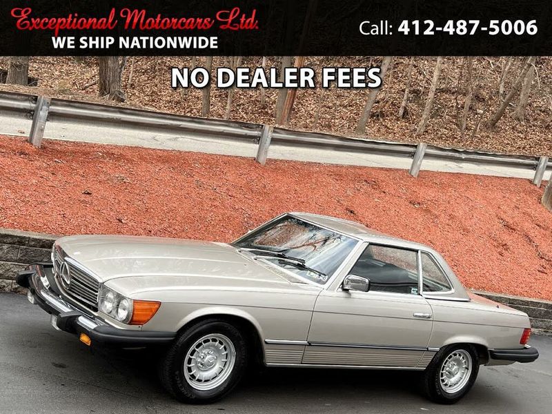 1985 Mercedes-Benz 380 — a typically priced live listing