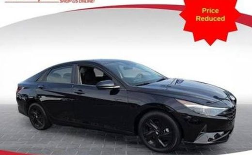 2021 Hyundai Elantra Blue