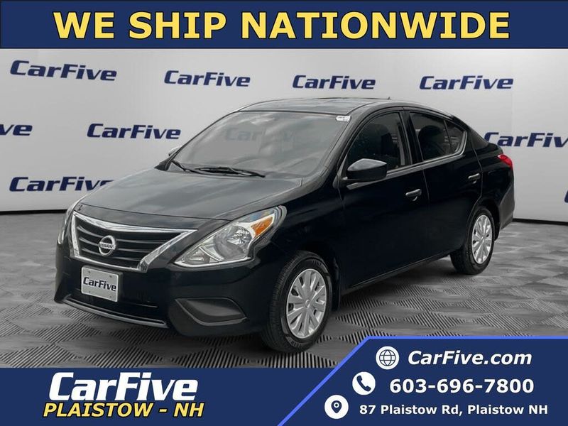 2018 Nissan Versa — a typically priced live listing