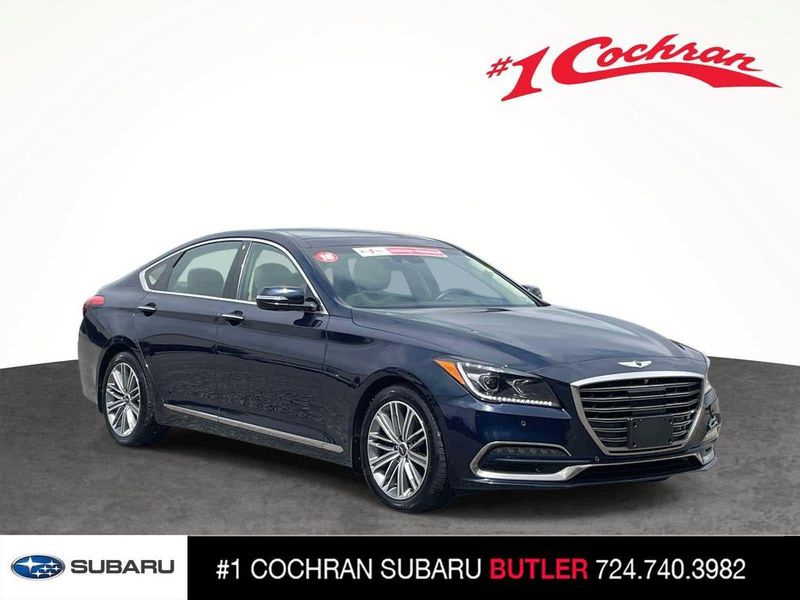 2018 Genesis G80 — a typically priced live listing