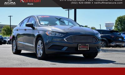 2018 Ford Fusion SE