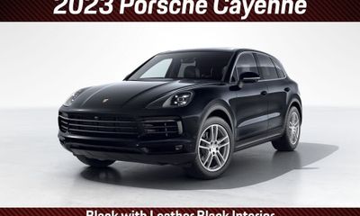 2023 Porsche Cayenne Platinum Edition
