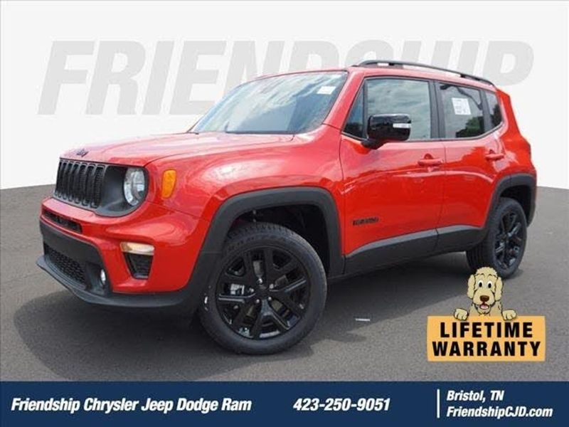 2022 Jeep Renegade — a typically priced live listing